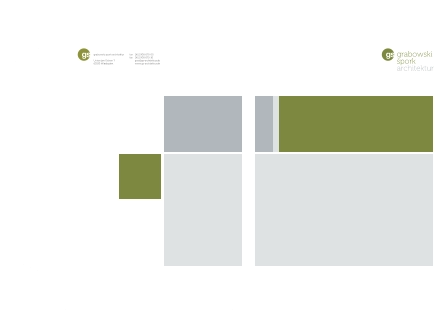 grabowski spork architektur g s gs grabowski spork architektur  Unter den Eichen 7 65195 Wiesbaden fon 	0611.900 670-00 fax 	0611.900 670-10 post@gs-architektur.de www.gs-architektur.de